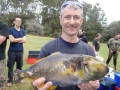 Rob ‘No Tears’ Tierney’ a 1.4kg six spined leatherjacket