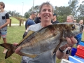 Gordy ‘Blackfish’ Black with a 2kg plus silver trumpeter, a few of these were weighed in today.
